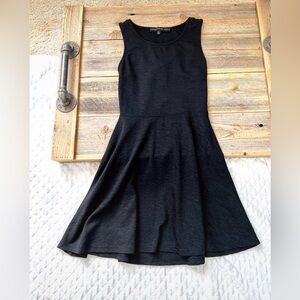 Womens Black Dress Size S Open Cut Out Bow Back Sleeveless Party Easter Midi